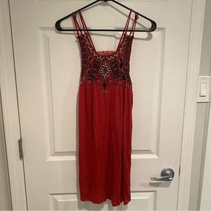boho beaded dress
